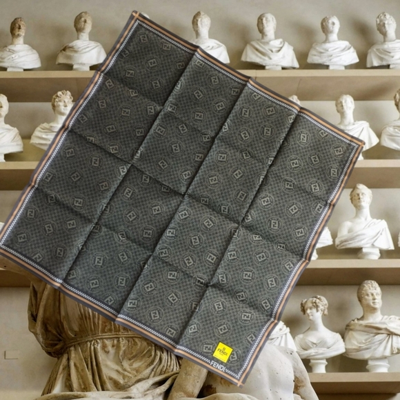 Fendi men unisex bandana scarf - Picture 2 of 2